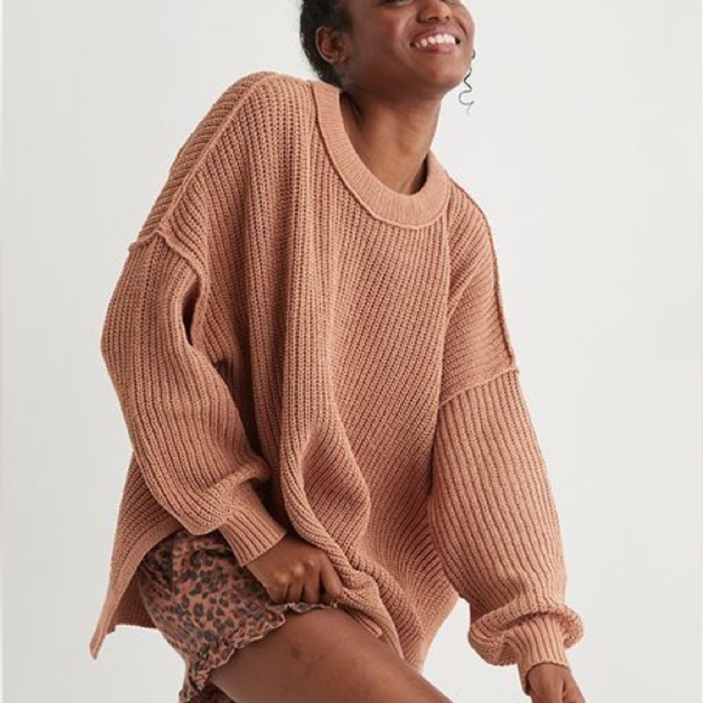 NWOT - Aerie - American Eagle Chenchille Oversized Sweater